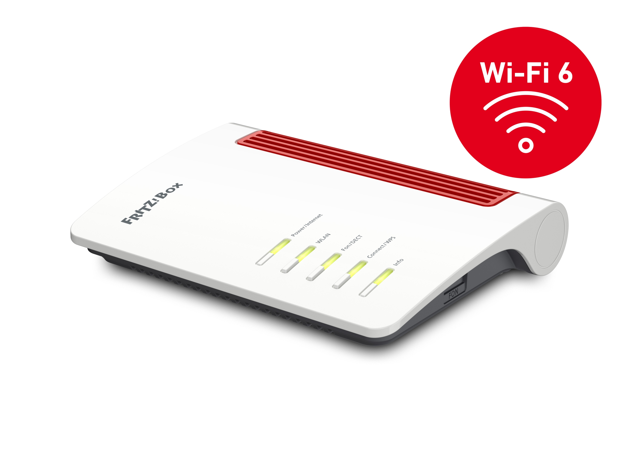AVM FRITZBOX 4050 Router WLAN 6 Dual Band 3000 Mbit/s VPN VOIP DECT — miniatura 11