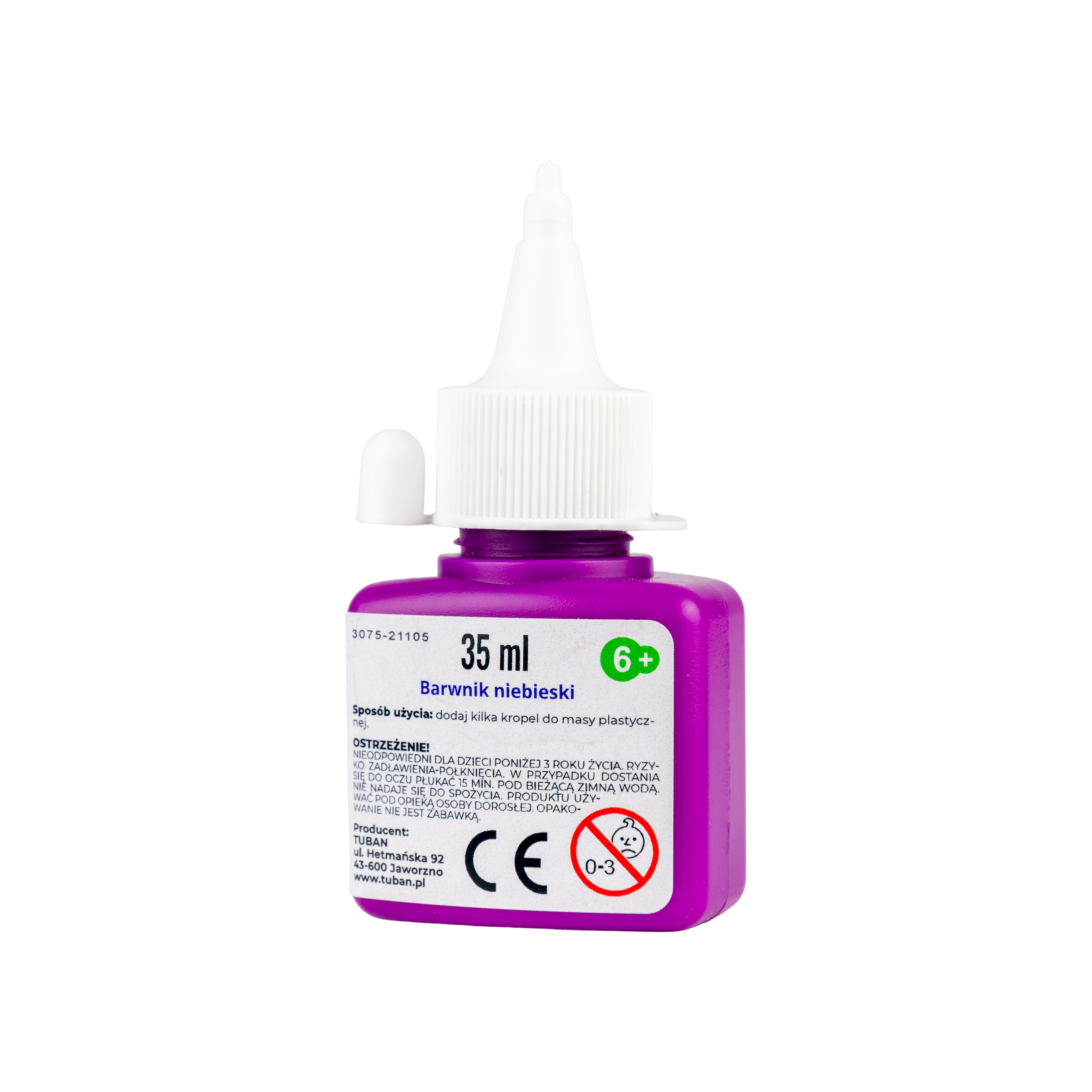 barwnik do masy plastycznej 35ml NIEBIESKI — 4