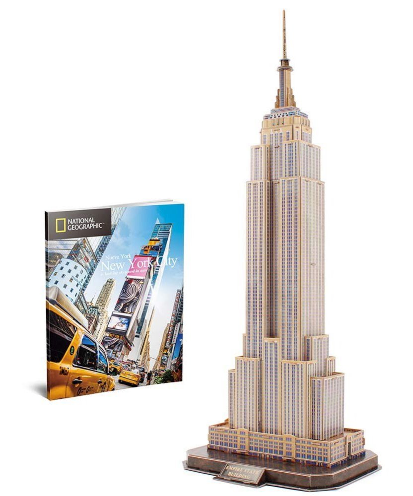 PUZZLE 3D NATIONAL GEO- EMPPIRE STATE BUILDING 977