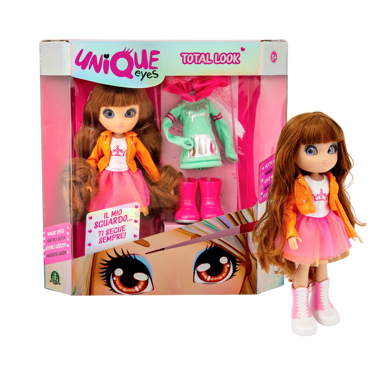 Lalka Unique Eyes. Sophia Giochi Preziosi