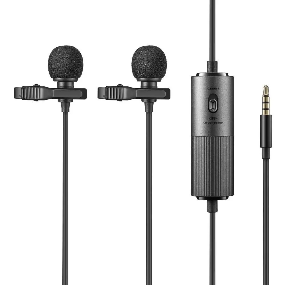 Godox LMD-40C duální dvojitý kravatový mikrofon (4 m)
