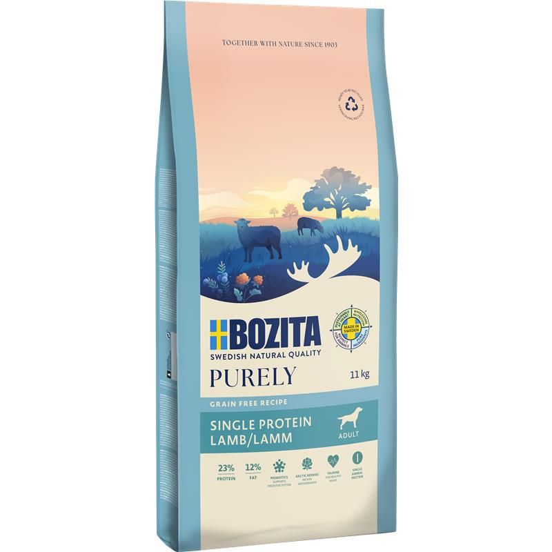 Bozita Purely jagnięcina hipoalergiczna Sucha karma dla psa 11 kg
