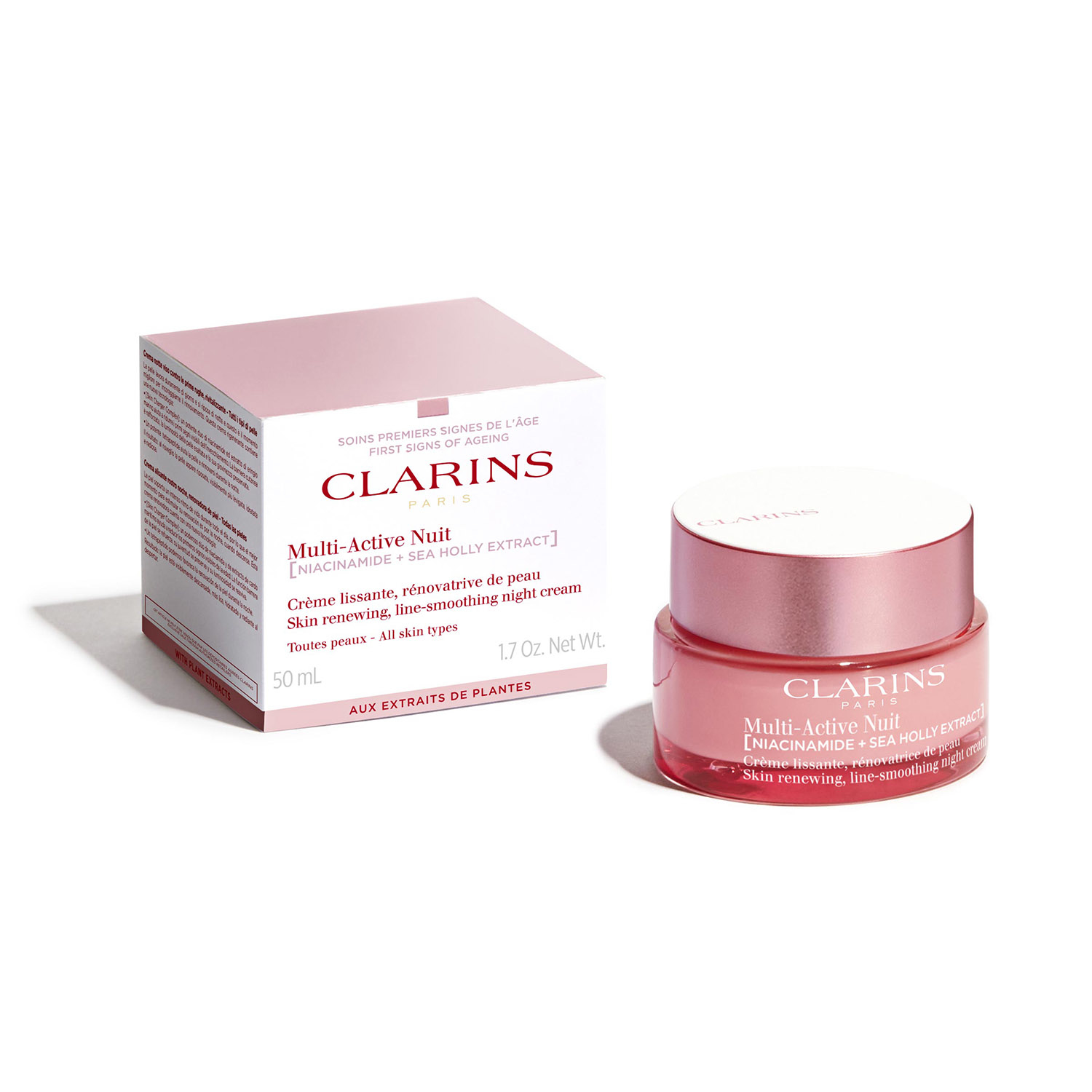 Clarins Multi-Acive Nuit noční krém proti stárnutí pleti 50 ml
