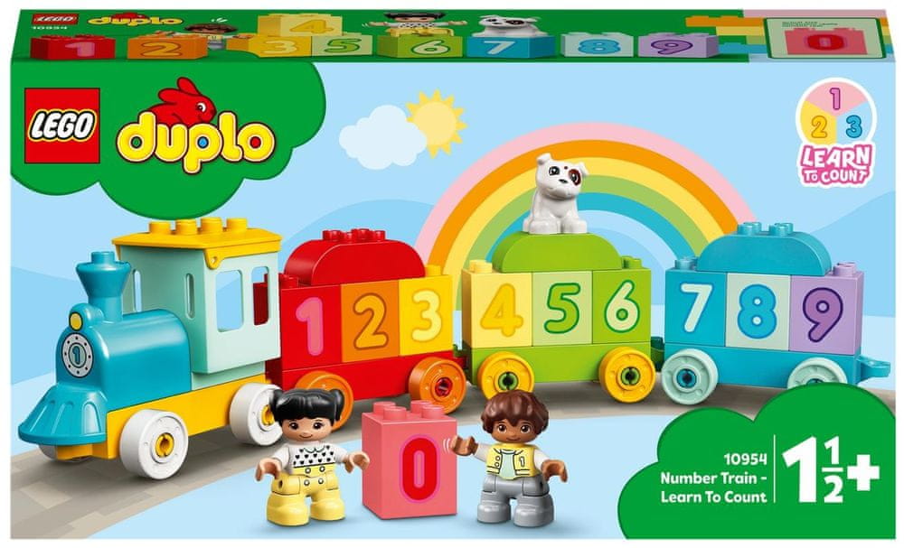 

Lego Duplo 10954 Pociąg z cyferkami nauka liczenia