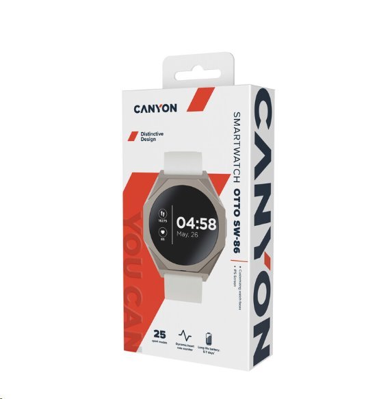 CANYON Smartwatch Otto SW-86 Srebrny — 11
