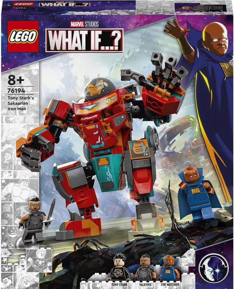 stavebnice Lego Heroes Sakaariański Iron Man 76194 369 dílků