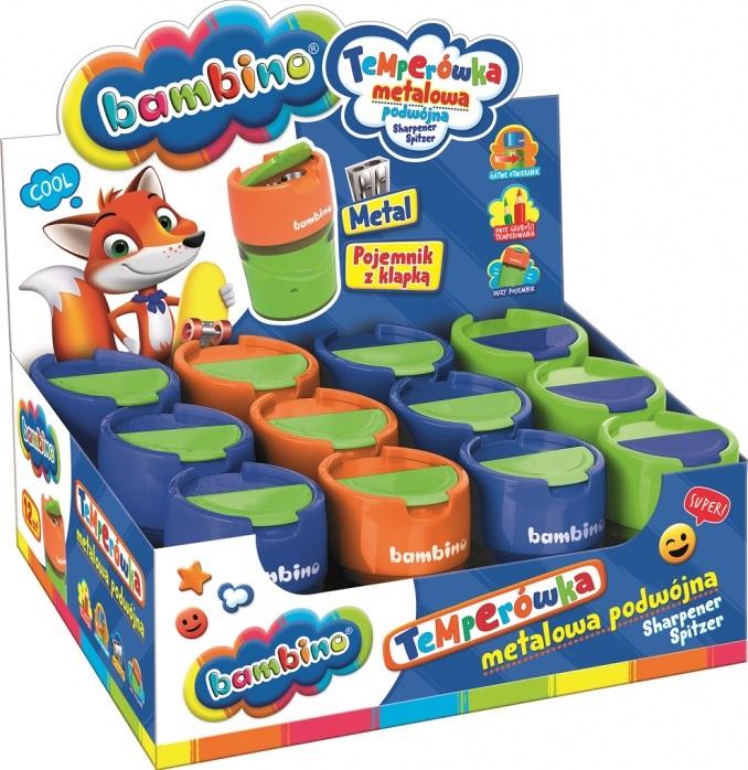 TEMPERÓWKA PODWÓJNA METAL. Z POJEMNIKIEM (12) 1427