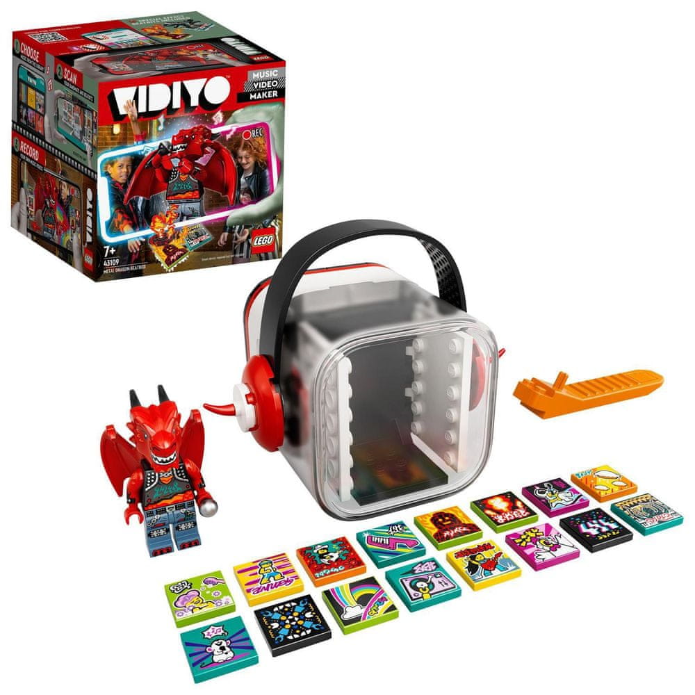 LEGO VIDIYO 43109 Metal Dragon BeatBox Bohater brak