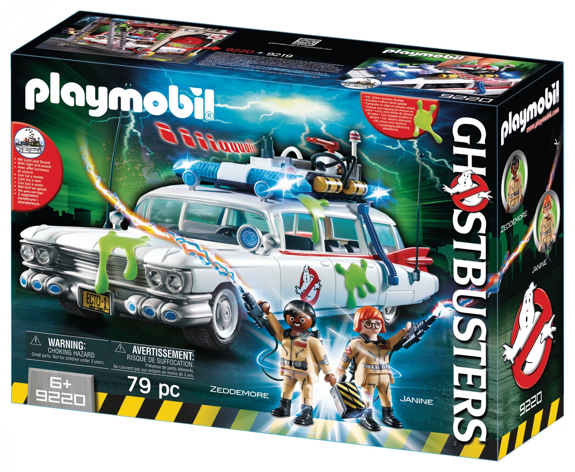 Playmobil Ghostbusters 9220 Pogromcy duchów Pojazd Ecto 1 Auto