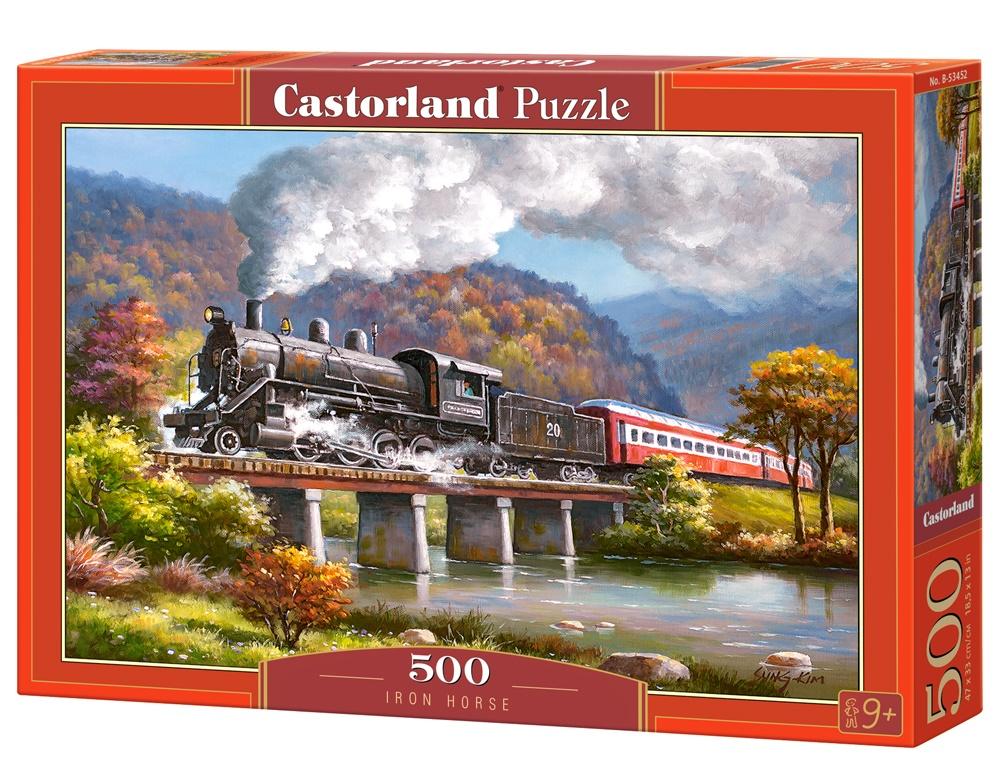 

Puzzle Castorland 500 szt. Puzzle 500el Iron Horse