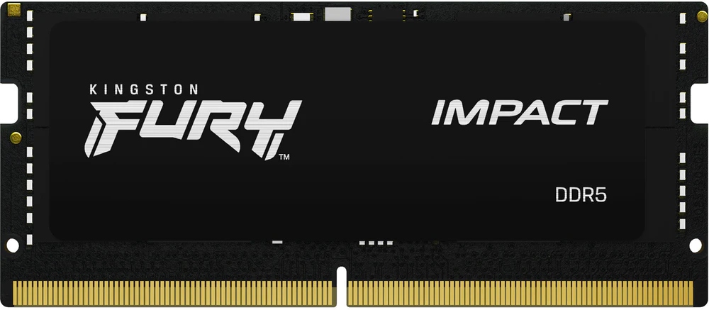 paměť Ram DDR5 Sodimm 16GB Kingston Fury 4800 MHz CL38 pro notebook Aio