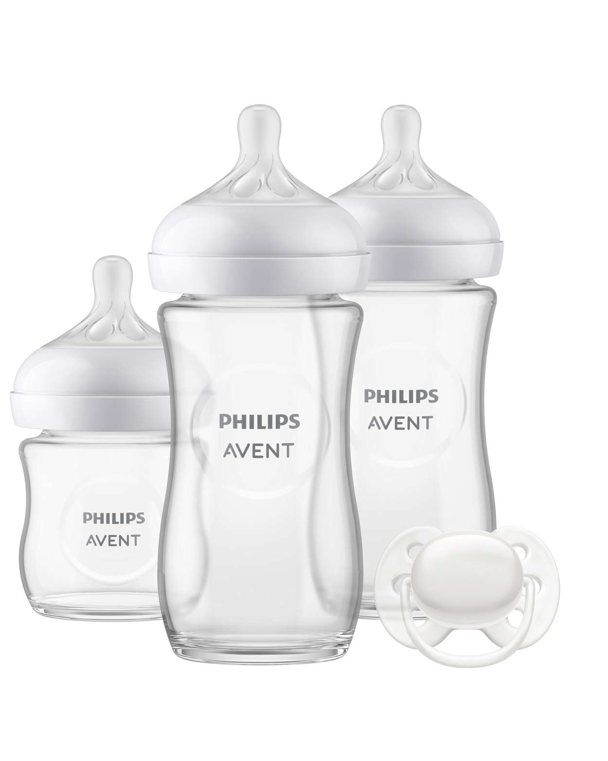 PHILIPS AVENT Zestaw Prezentowy Dla Noworodków Szklane Butelki Smoczek — miniatura 9