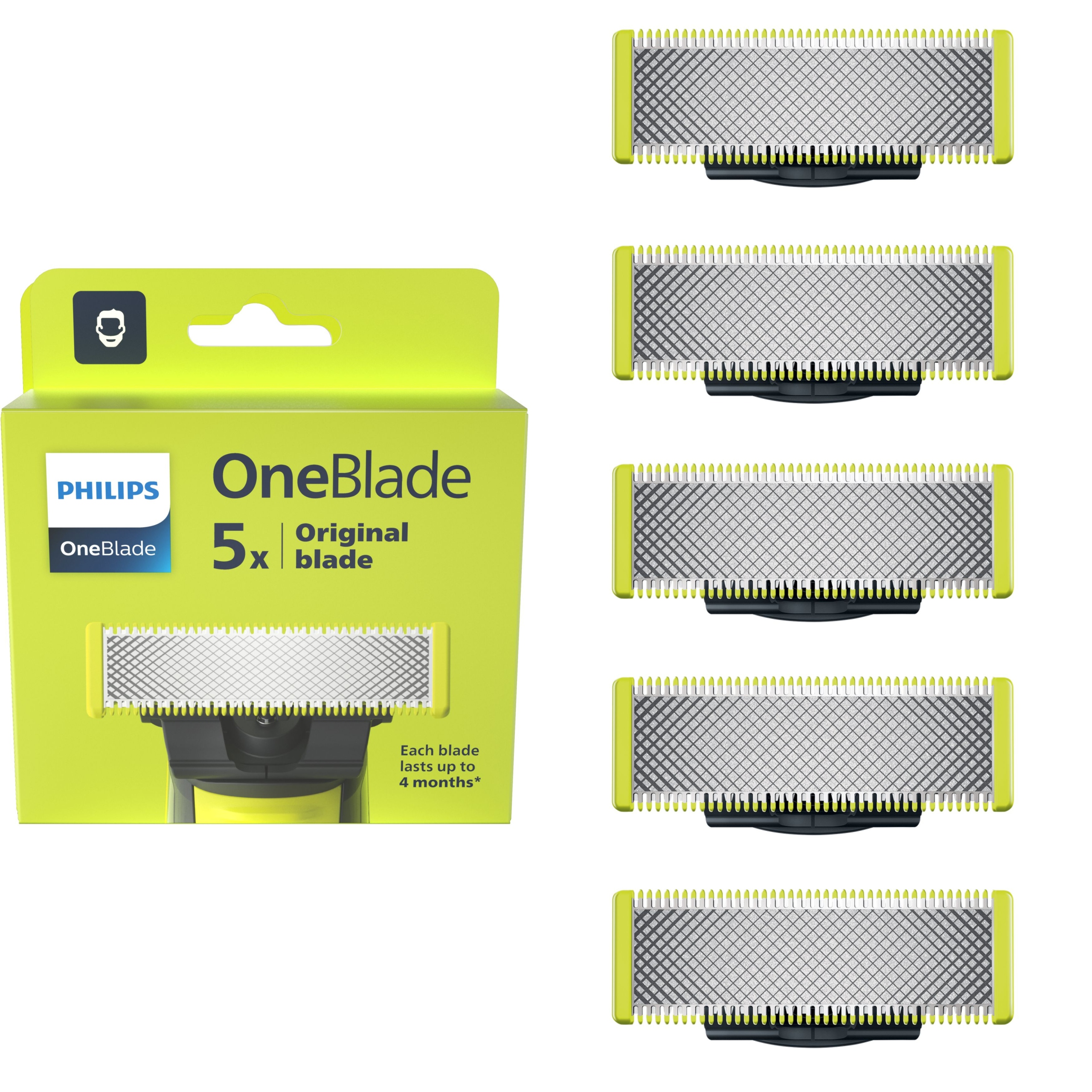 Ostrza wymienne do golarki Philips OneBlade 5 szt QP250/50