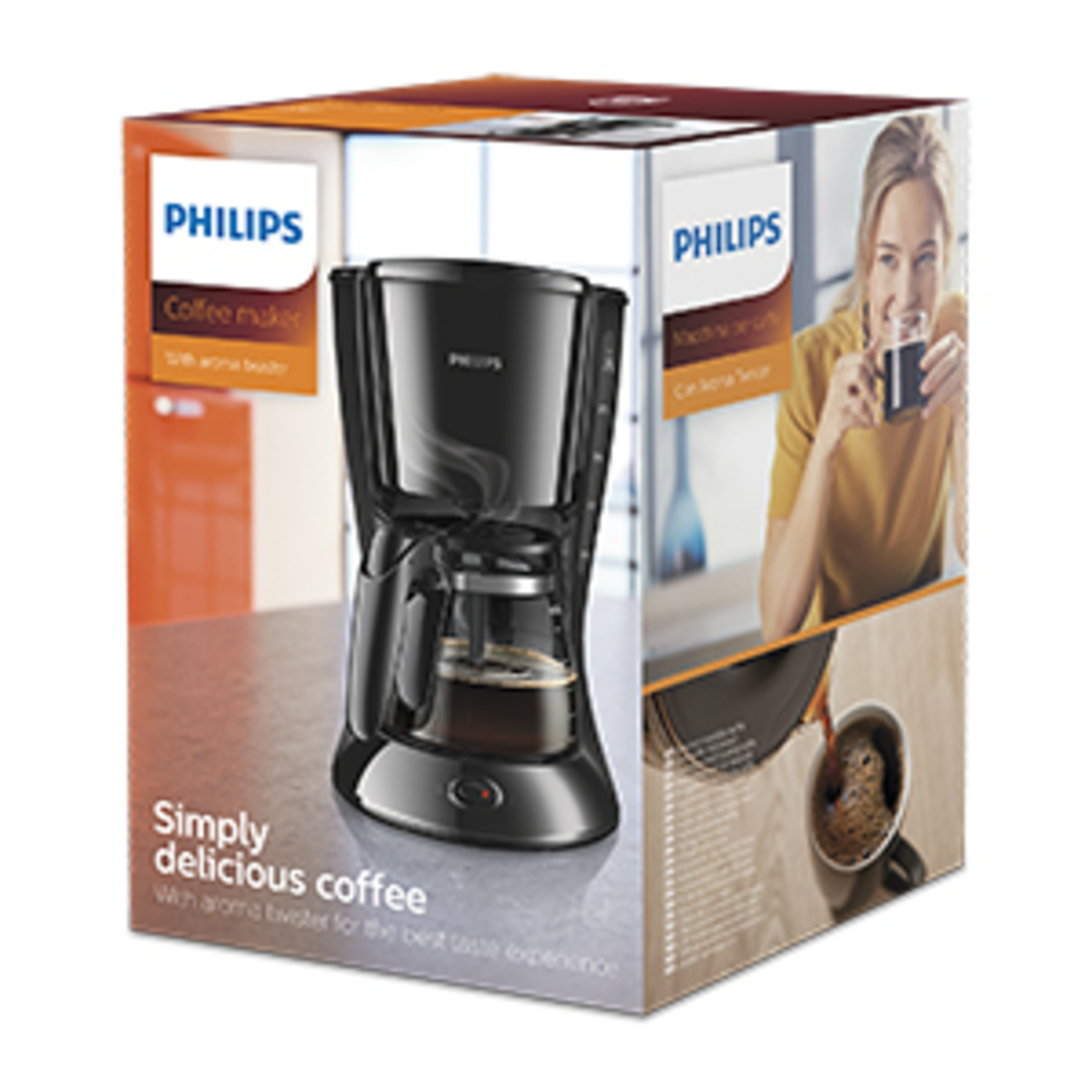 Ekspres przelewowy Philips HD7461/20 1000W czarny