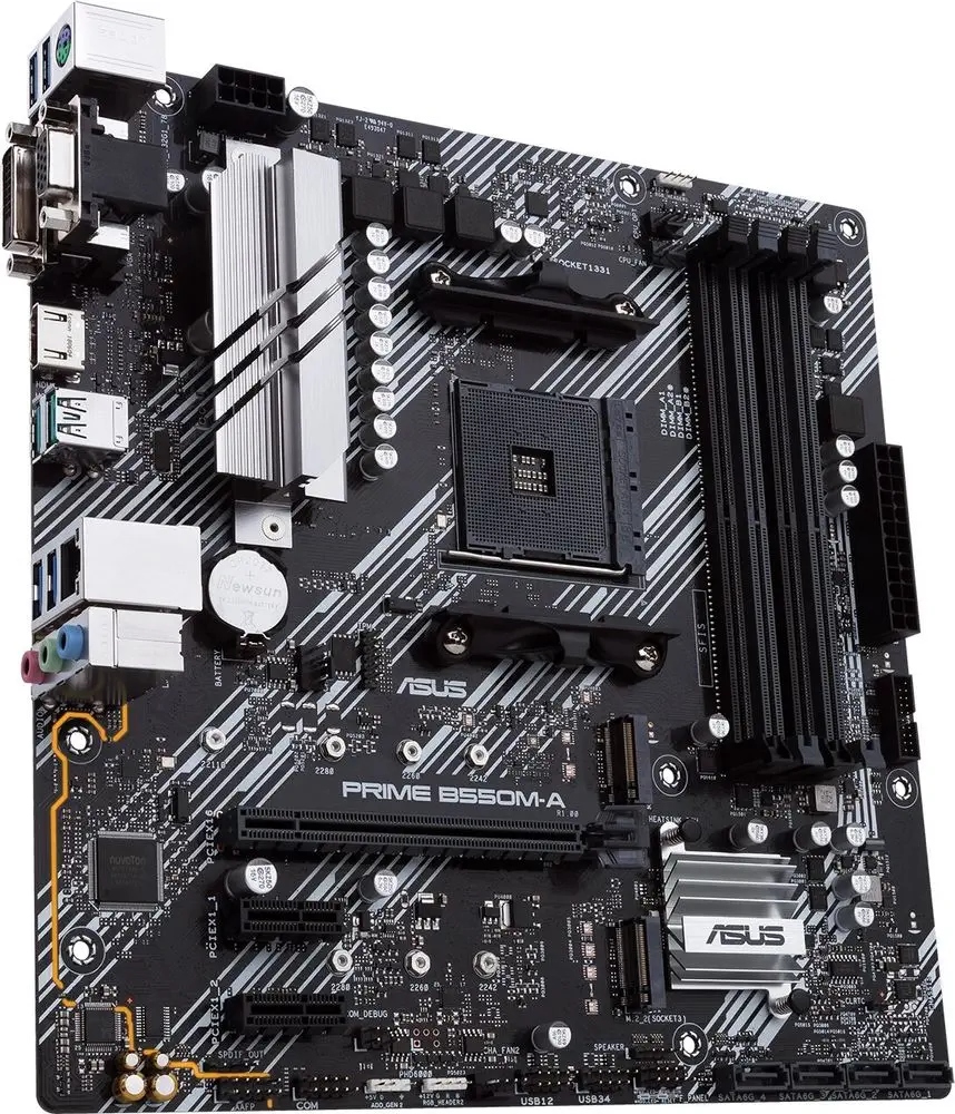 ASUS PRIME B550M-A mATX AM4 DDR4 — 4
