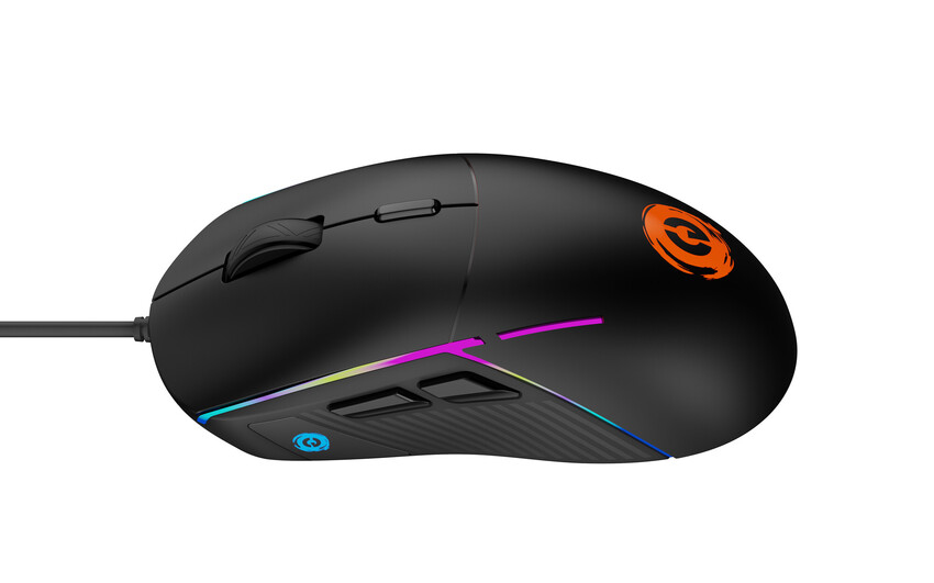 CANYON Mysz gamingowa Shadder GM-321 RGB 6 Przyc. Przew. Czarna — 15