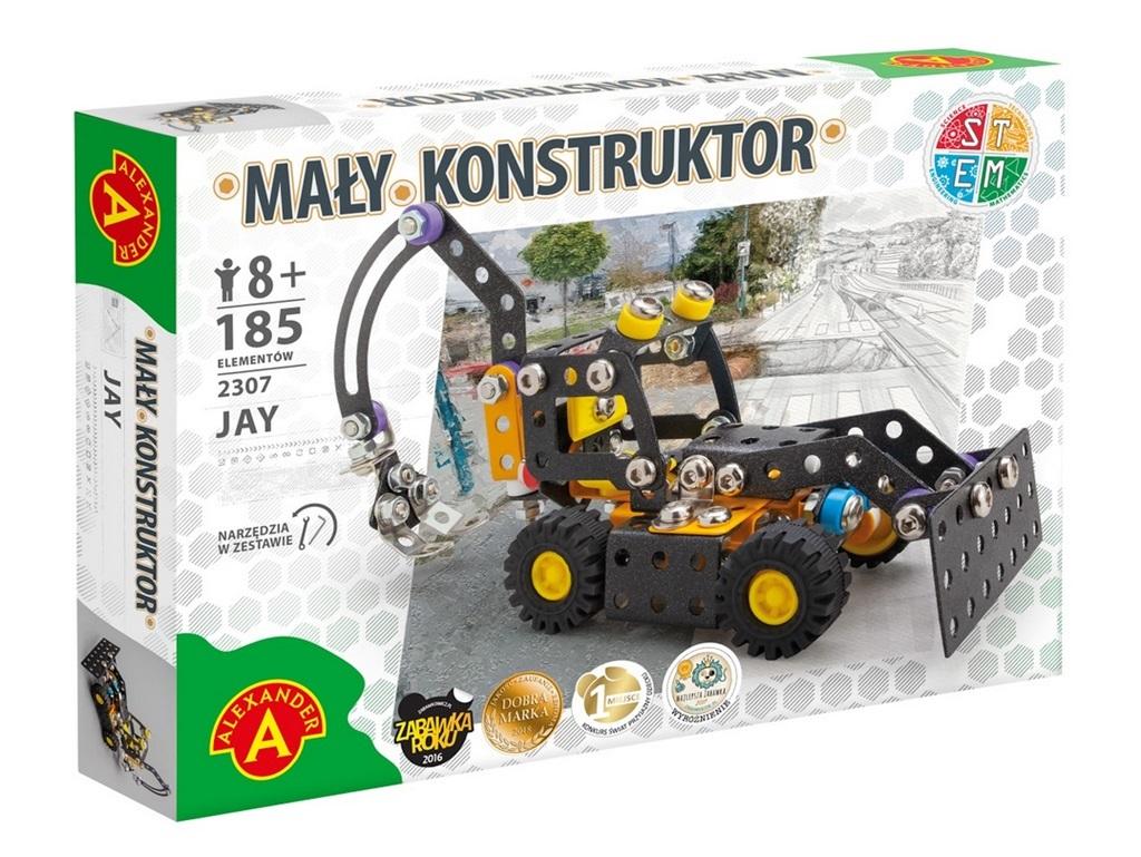

Mały Konstruktor Jay Ładowarka 185 el. Alexander