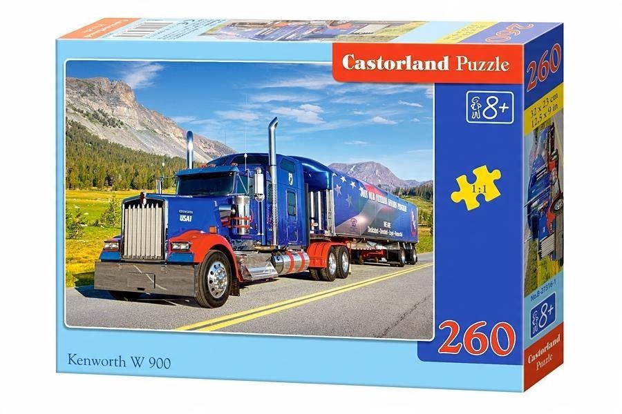 

Castorland Puzzle 260 el. Kenworth W 900 Castor