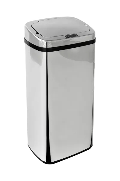 Levně Nádoba, kbelík, kontejner z leštěné ocel iQ-Tech 40 l stříbrný