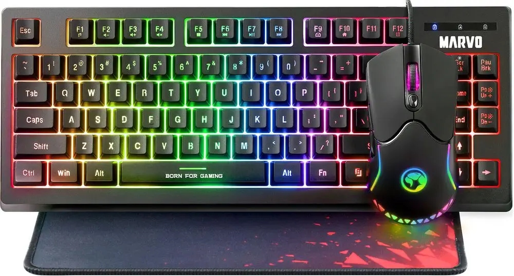 Sada Marvo CM310 Rgb klávesnice myš podložka