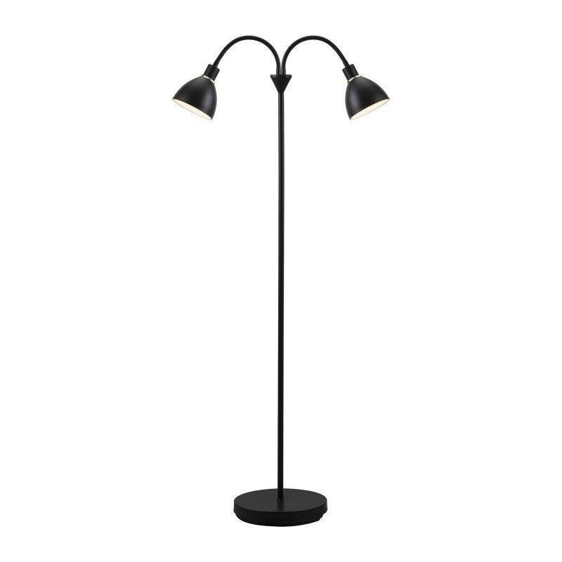 Podlahová lampa Ray E14 2X25W max Metal čierna Nordlux
