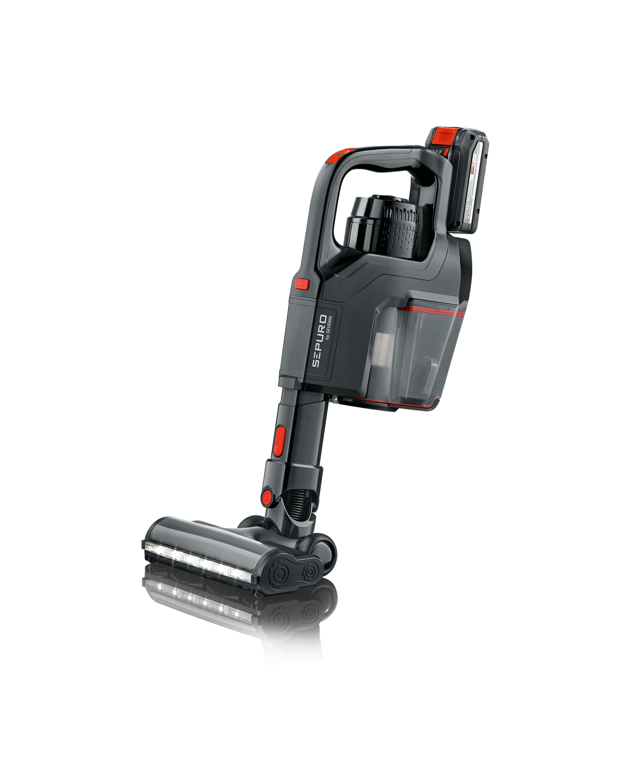 Tyčový vysavač Severin Hv 7186 černý