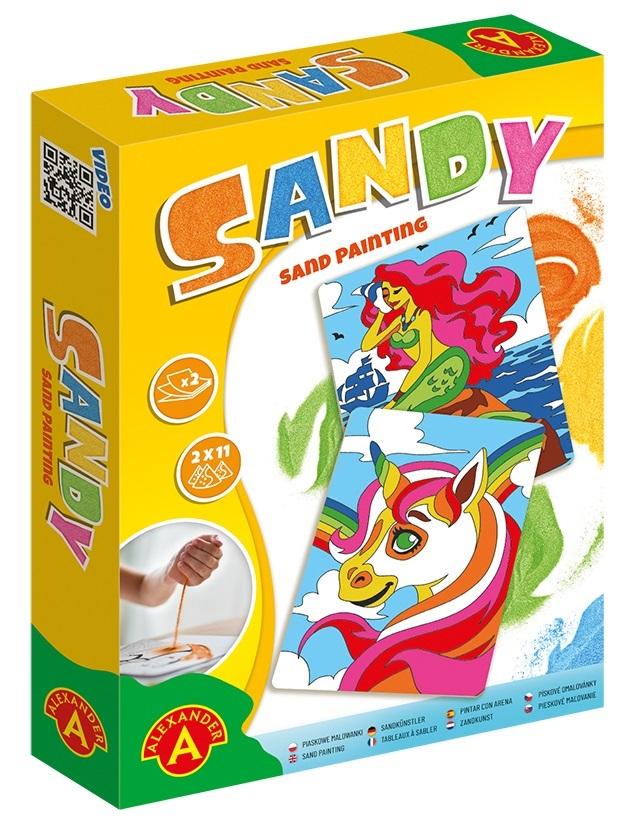 

Sandy Piaskowe Malowanki Syrenka Jednorożec 6+