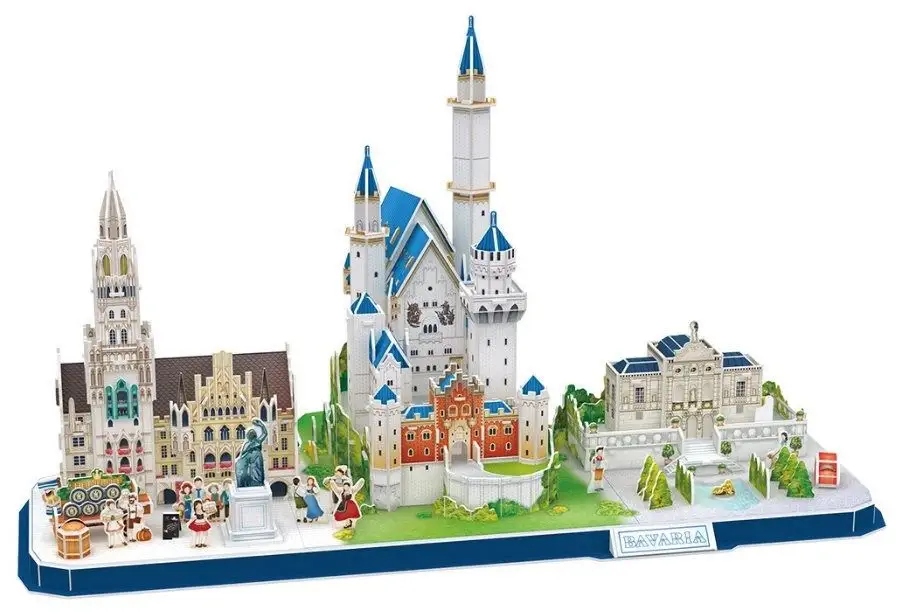 PUZZLE 3D CITY LINE BAVARIA   2675