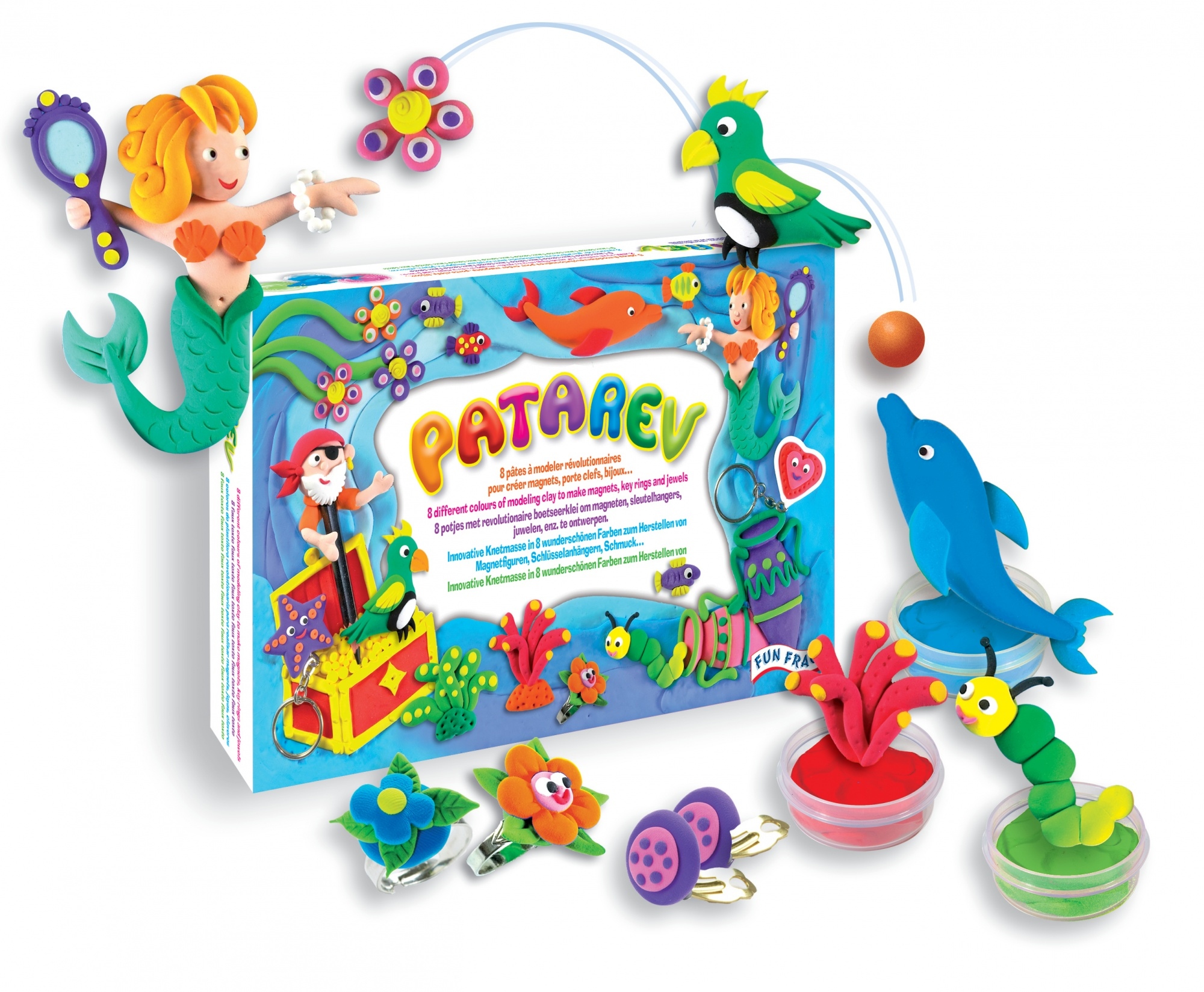 Modelína Patarev Velká stavebnice