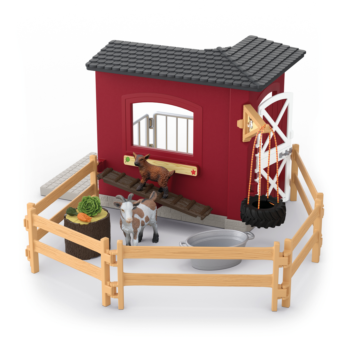 Schleich 42726 Farm World. Zagroda dla kóz