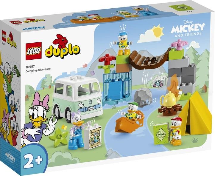 Lego Duplo 10997 Kempingové dobrodružství Disney, postavy z Kačera Donalda