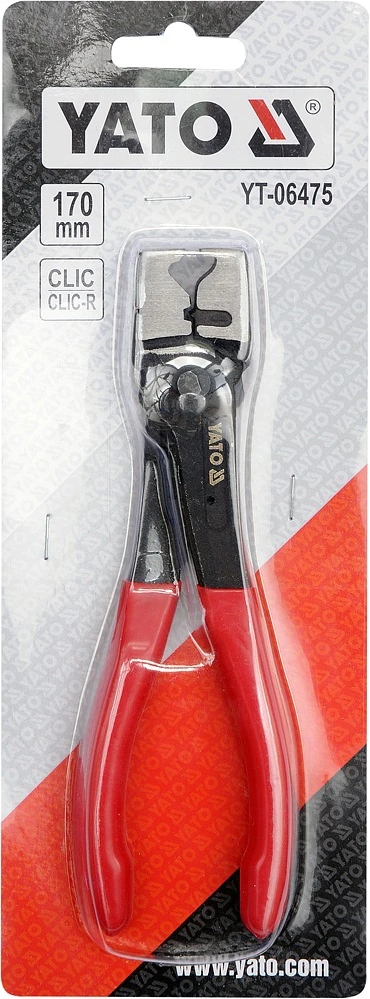 YATO SZCZYPCE DO OPASEK ZACISKOWYCH TYPU CLIC R Kod producenta YT-06475