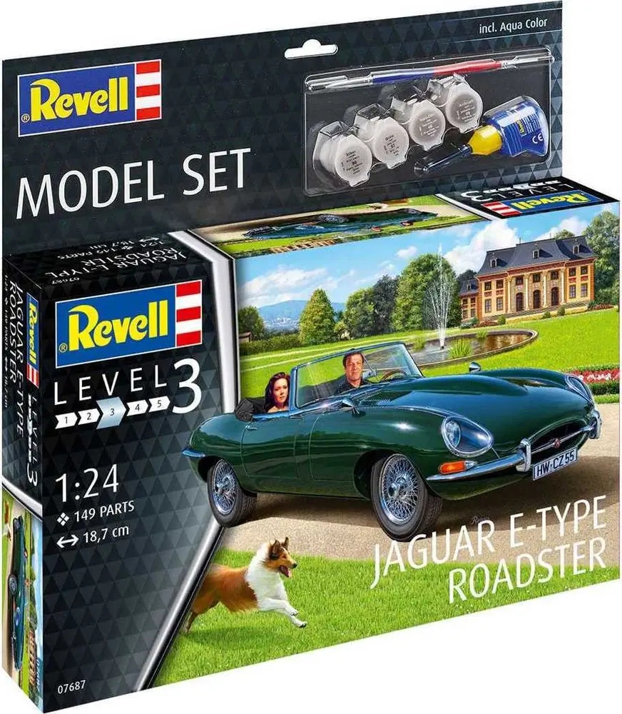Revell 67687 Jaguar E-Type Roadster