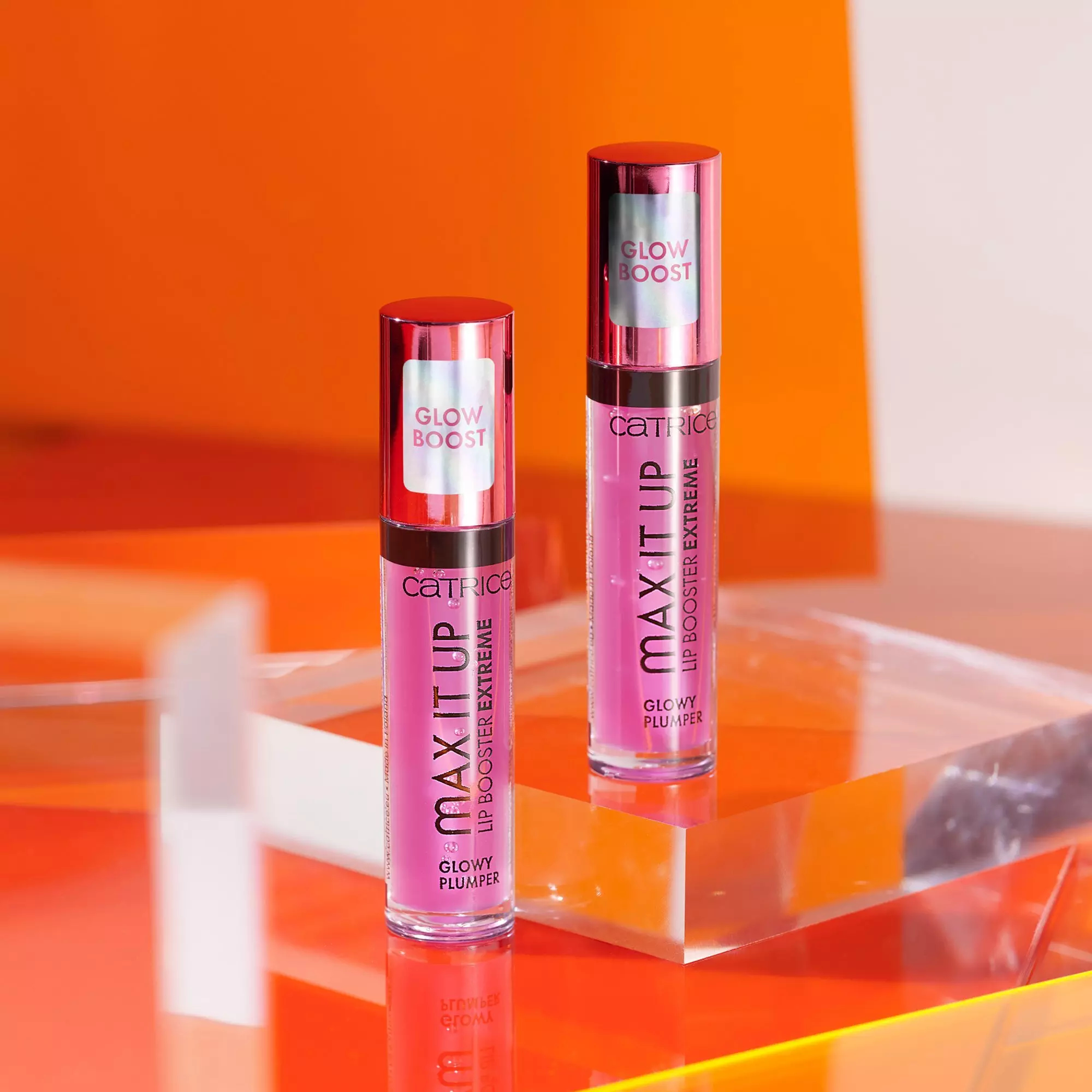Catrice błyszczyk do ust MAX IT UP LIP BOOSTER 040 Kolor różowy