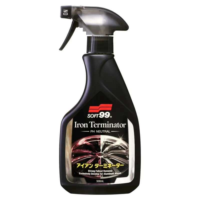 SOFT99 Iron Terminator 500ml do Felg Krawiąca Felga Deironizacja