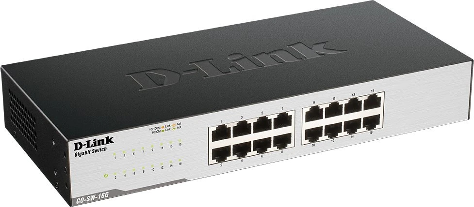 Switch D-Link GO-SW-16G