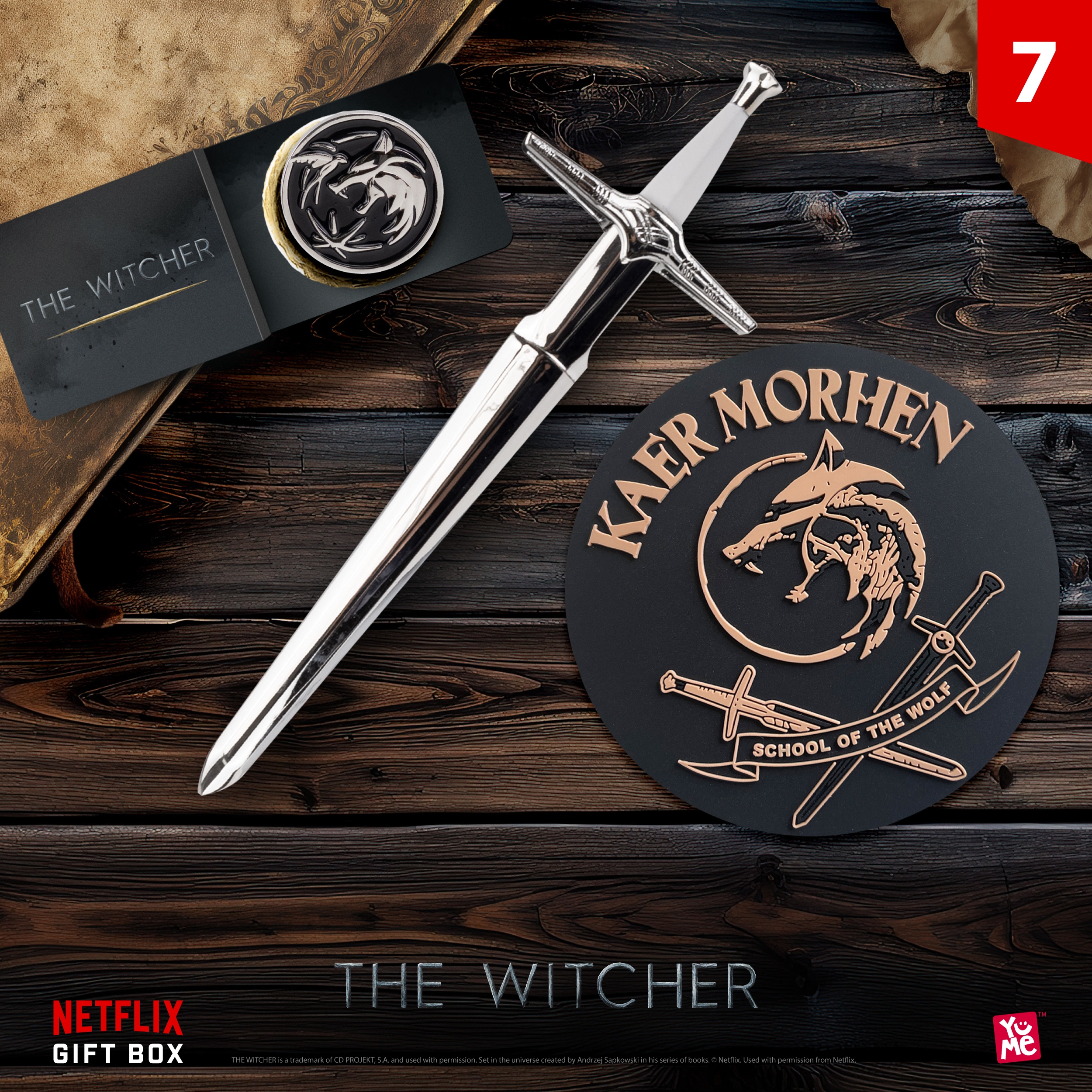 Адвент-календарь YuMe Toys Netflix Gift Box Countdown, 24 коллекционных предмета — фото 8