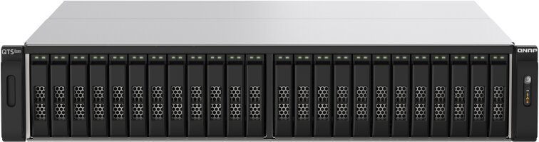 Qnap TS-h2490FU 7302P Przewodowa sieć lan Rack (2U) Czarny, Szary Nas