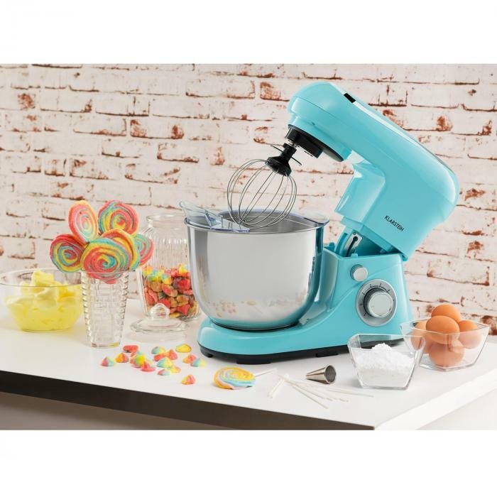 Robot kuchenny Zagniatanie ciasta 3 mieszadła misa 5 l Niebieski Kod producenta 10033805