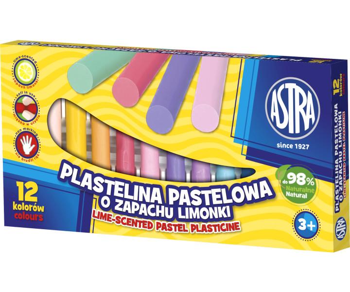 

Plastelina 12 pastelowa o zapachu limonki