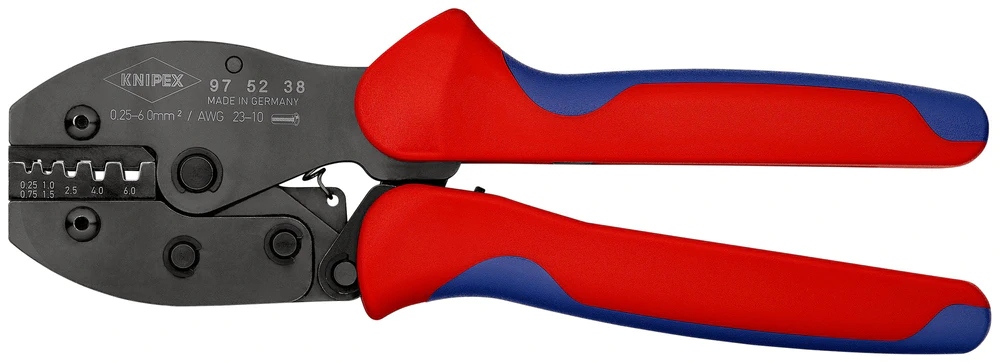 Szczypce dzwigniowe do zagniatania 97 52 38 Knipex