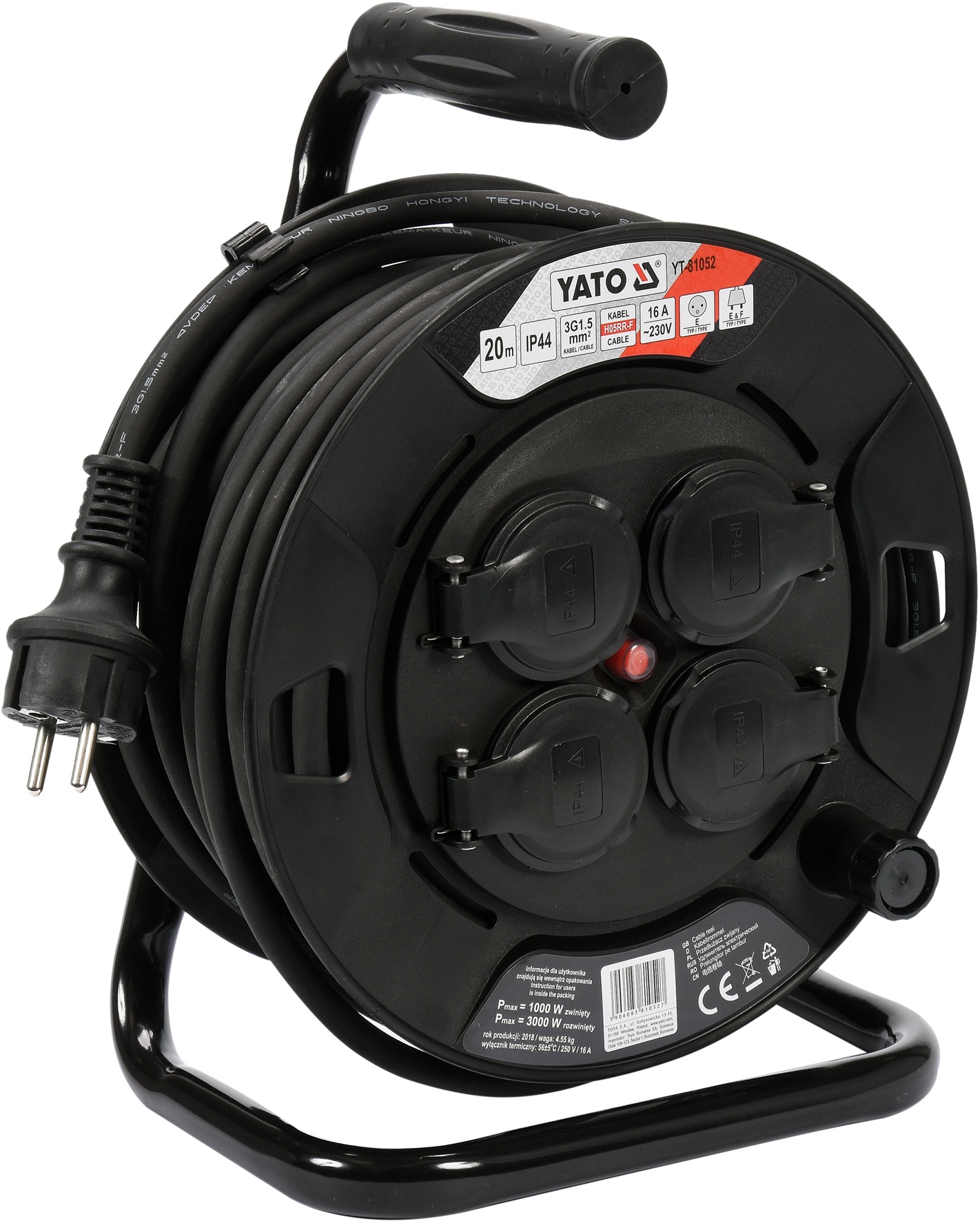 Yato Predvoľba Bebnová 20M YT-81052