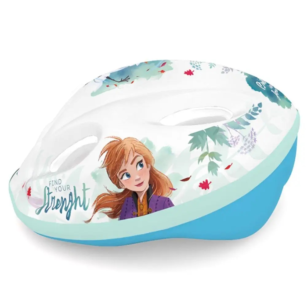 KASK SPORTOWY ROWEROWY DZIEWCZĘCY KRAINA LODU 52-56cm ELSA FROZEN Model Frozen II
