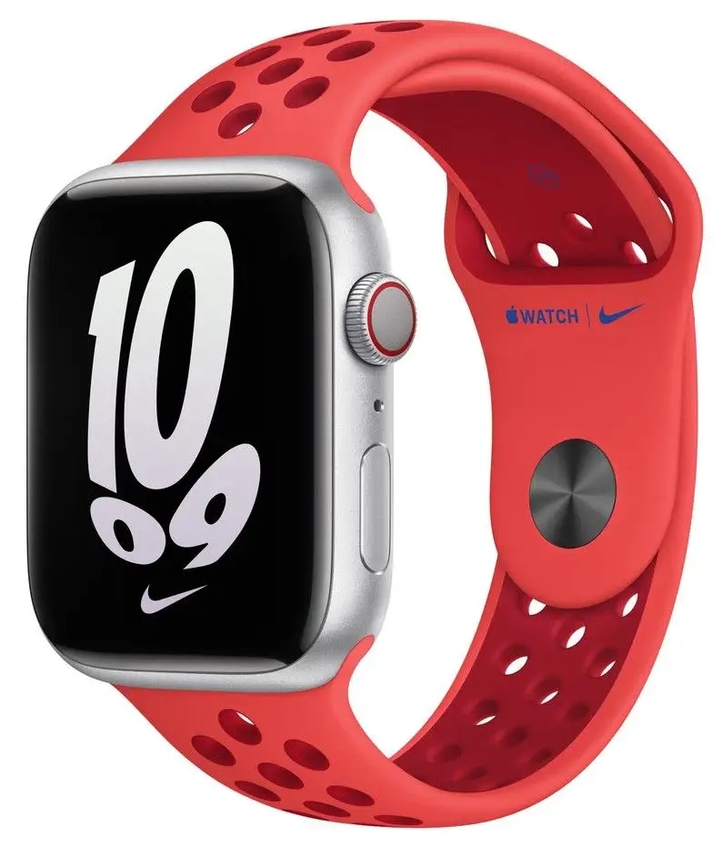 Pasek Apple Nike Sport Band 44 45 49MM MPHA3ZM/A Bright Crimson/Gym Red