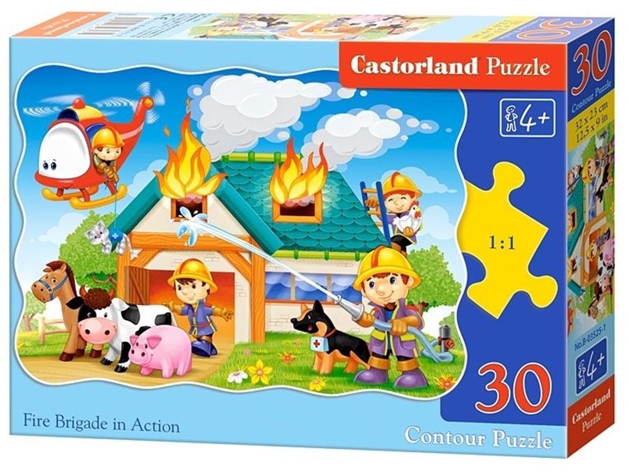 

Puzzle 30 el. Strażacy w akcji Castor 03525