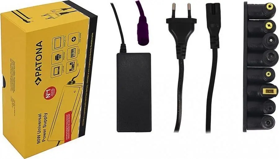 Uniwersalny zasilacz Patona 90W do laptopów Acer Asus Toshiba