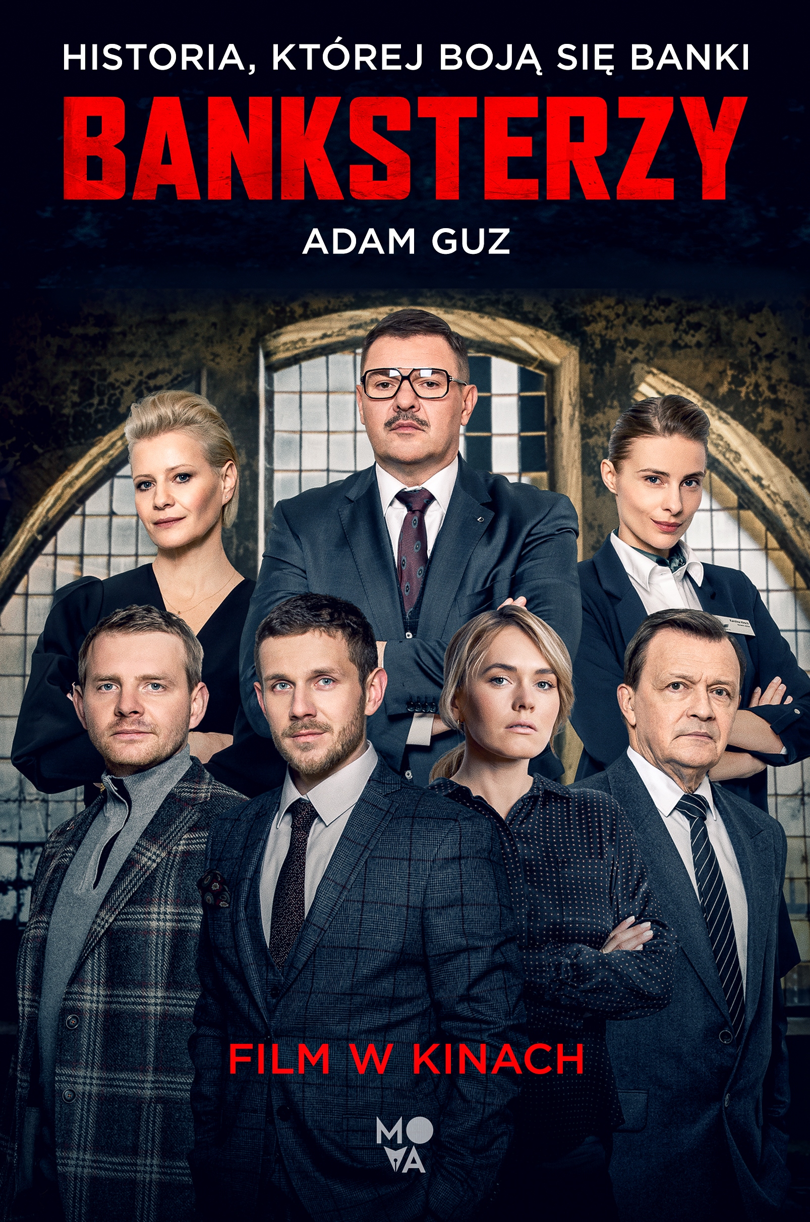 Banksterzy Adam Guz miękka ze skrzydełkami Wydawnictwo Mova-Zdjęcie-0