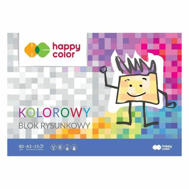 

Blok rysunkowy A3 Happy Color 15