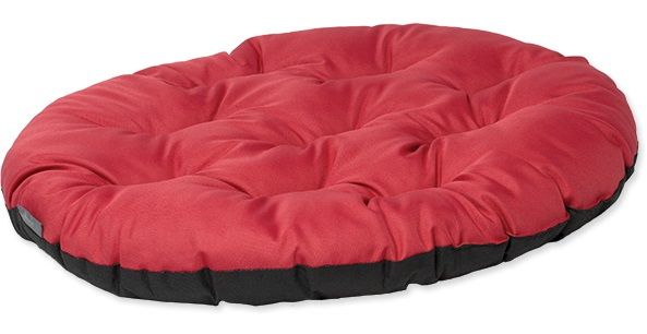 Levně Dog Fantasy podložka pro psa odstíny červené 78 cm x 66 cm