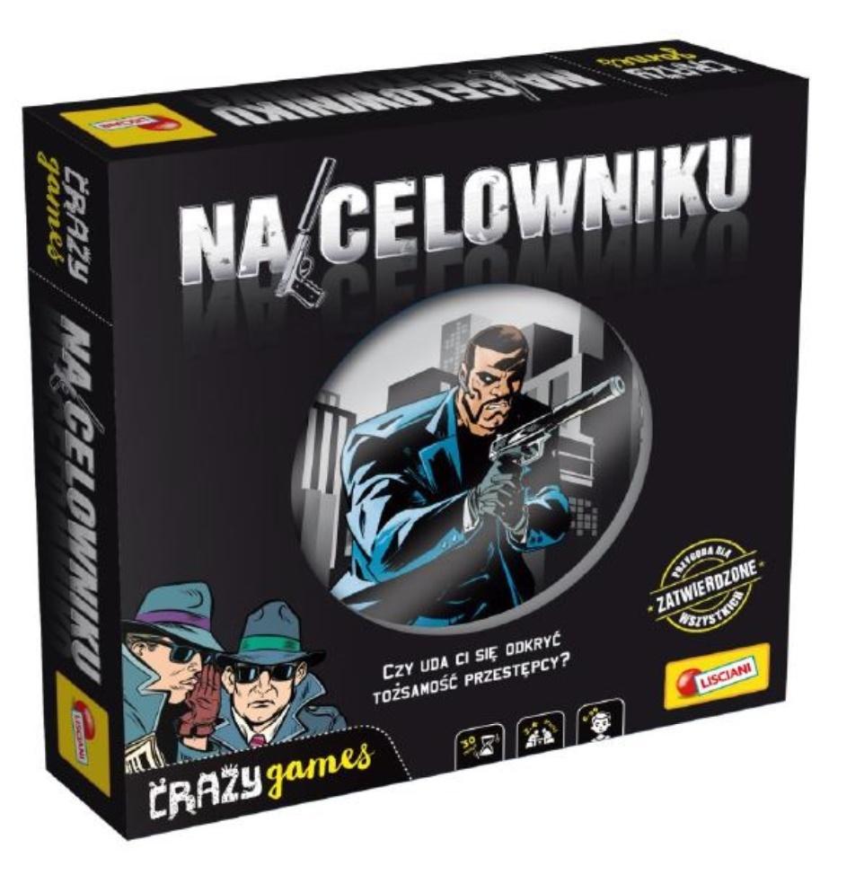 Gra planszowa Crazy Games Na celowniku Lisciani Giochi